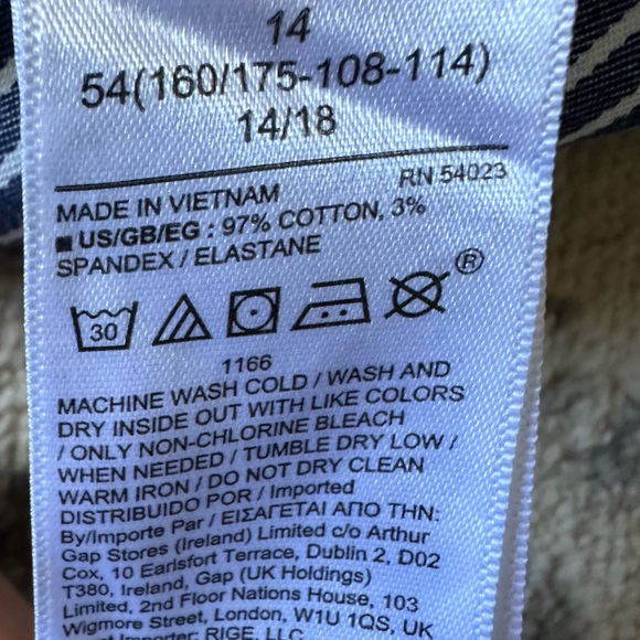 Women’s Gap 5” Shorts Size 14 - Picture 6 of 6